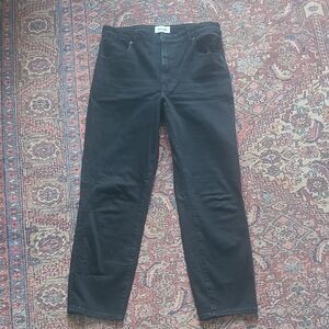 ROLLA'S Duster's Black Denim High-rise Jeans